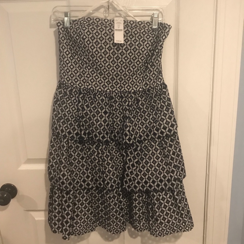 Strapless White House Black Market dress